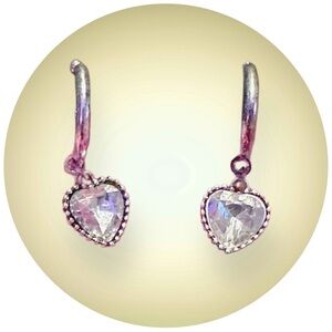 BOGO Short Heart Dangle Earrings